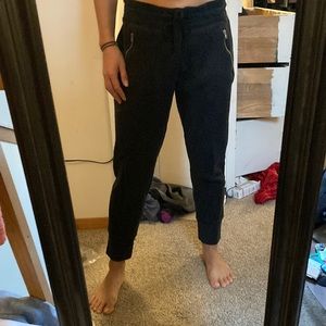 AE Black Joggers
